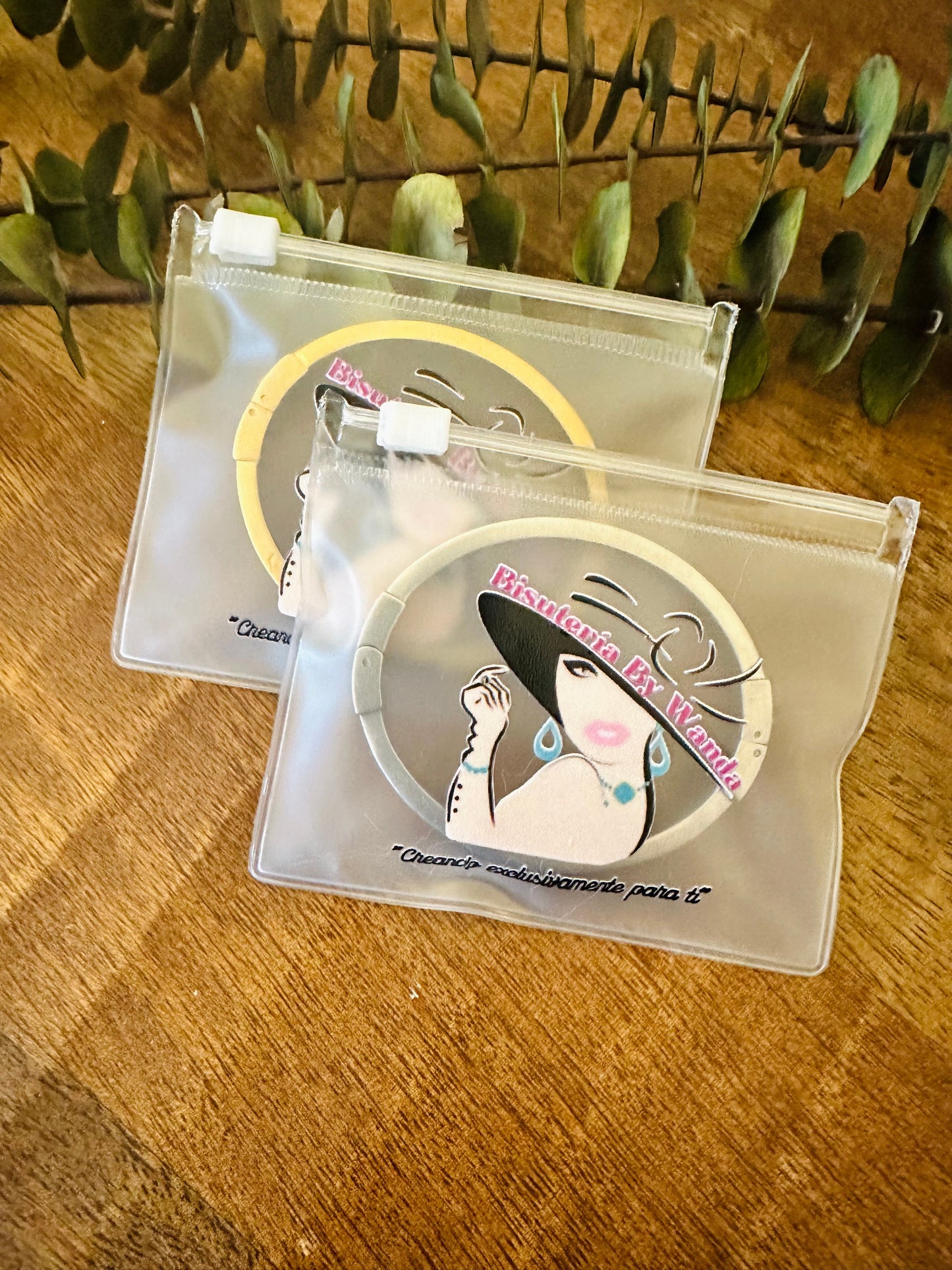 PROMO - MEDIUM - Custom 100 Zipper Bags (4.5x4.5") and 50 Ribbon Bags (4x4") -