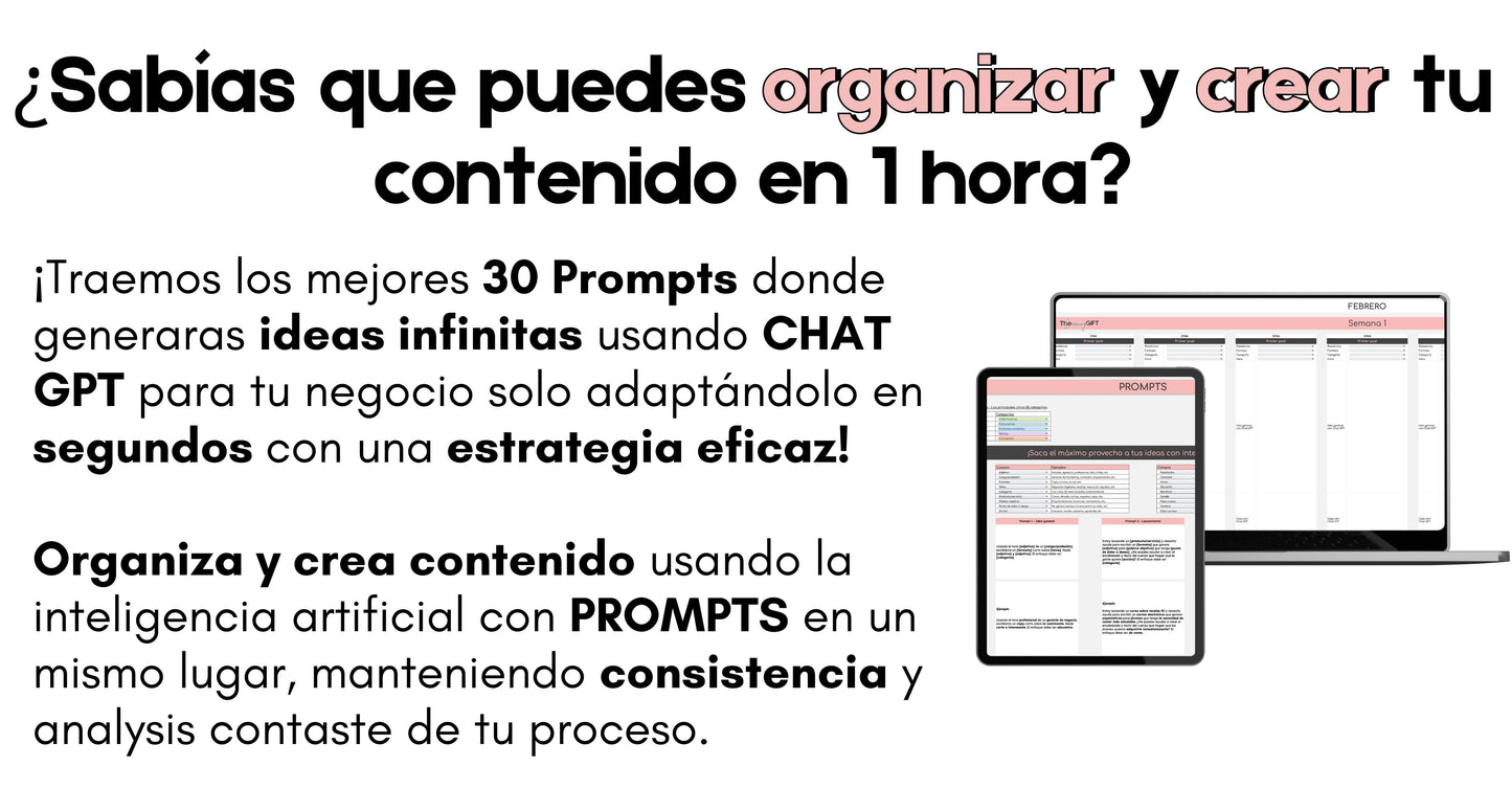Curso Online: Creación, Planificación y Crecimiento con Estrategias Simples de Contenido Usando Inteligencia Artificial