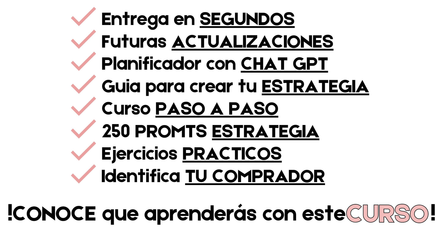 Curso Online: Creación, Planificación y Crecimiento con Estrategias Simples de Contenido Usando Inteligencia Artificial