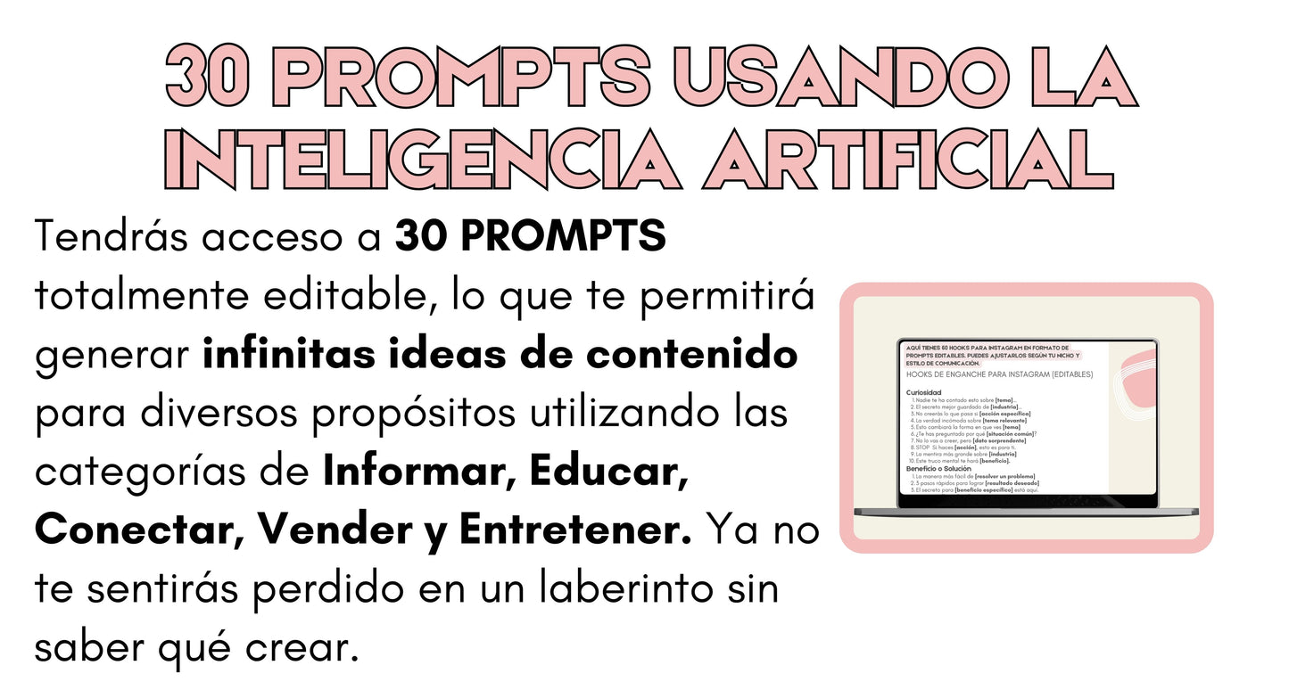 Curso Online: Creación, Planificación y Crecimiento con Estrategias Simples de Contenido Usando Inteligencia Artificial