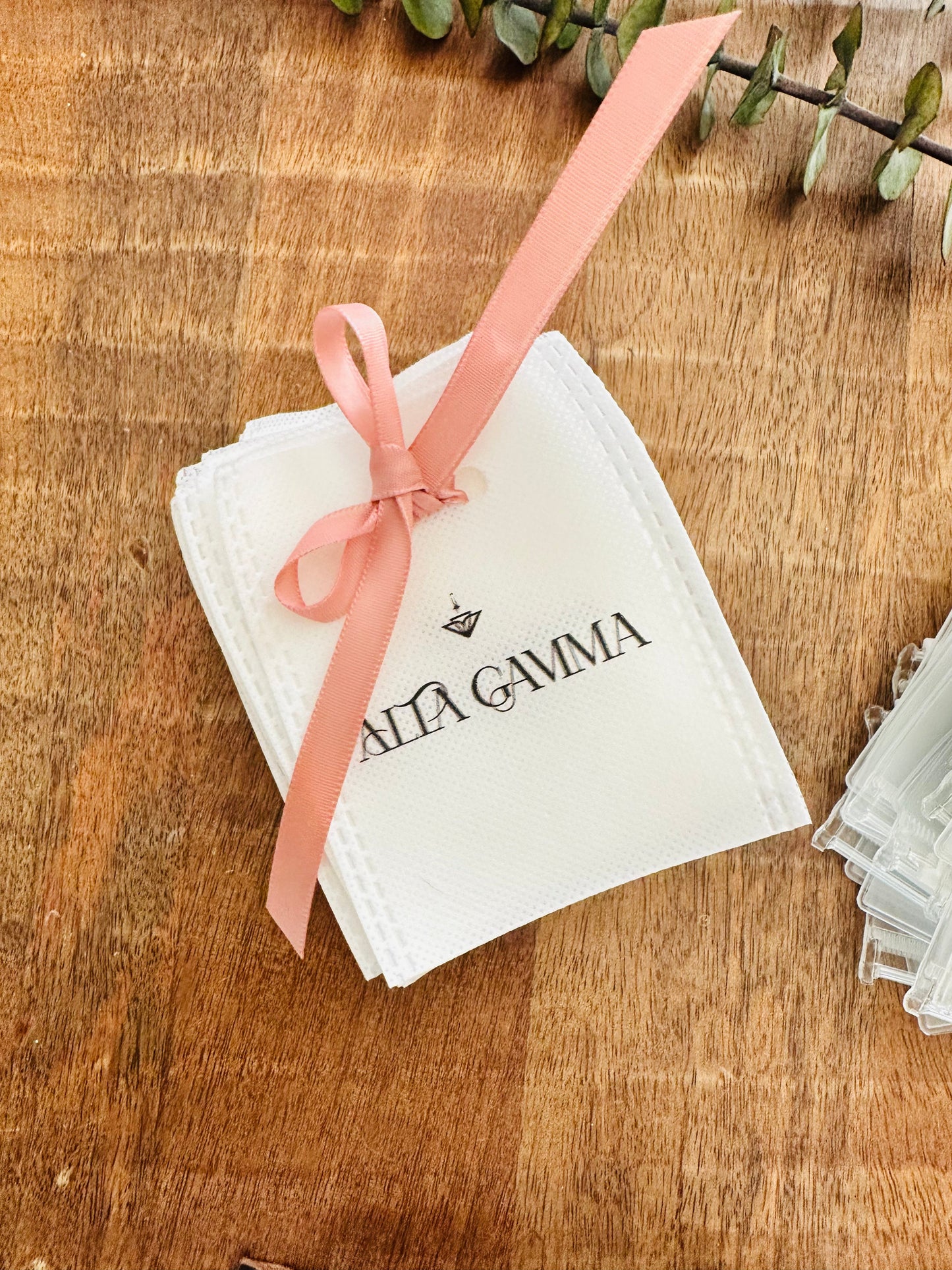 PROMO - MEDIUM - Custom 100 Zipper Bags (4.5x4.5") and 50 Ribbon Bags (4x4") -