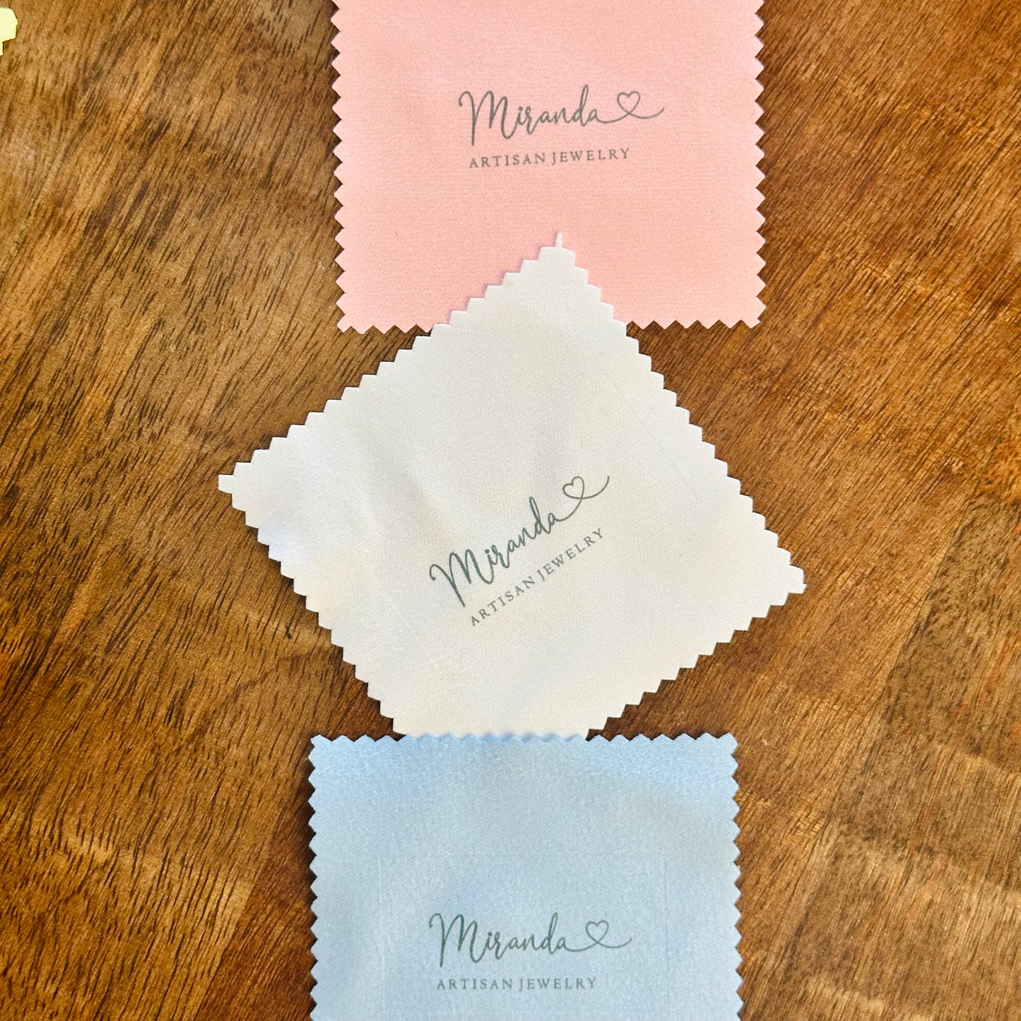 Custom Premium Jewelry Cleaning Cloth