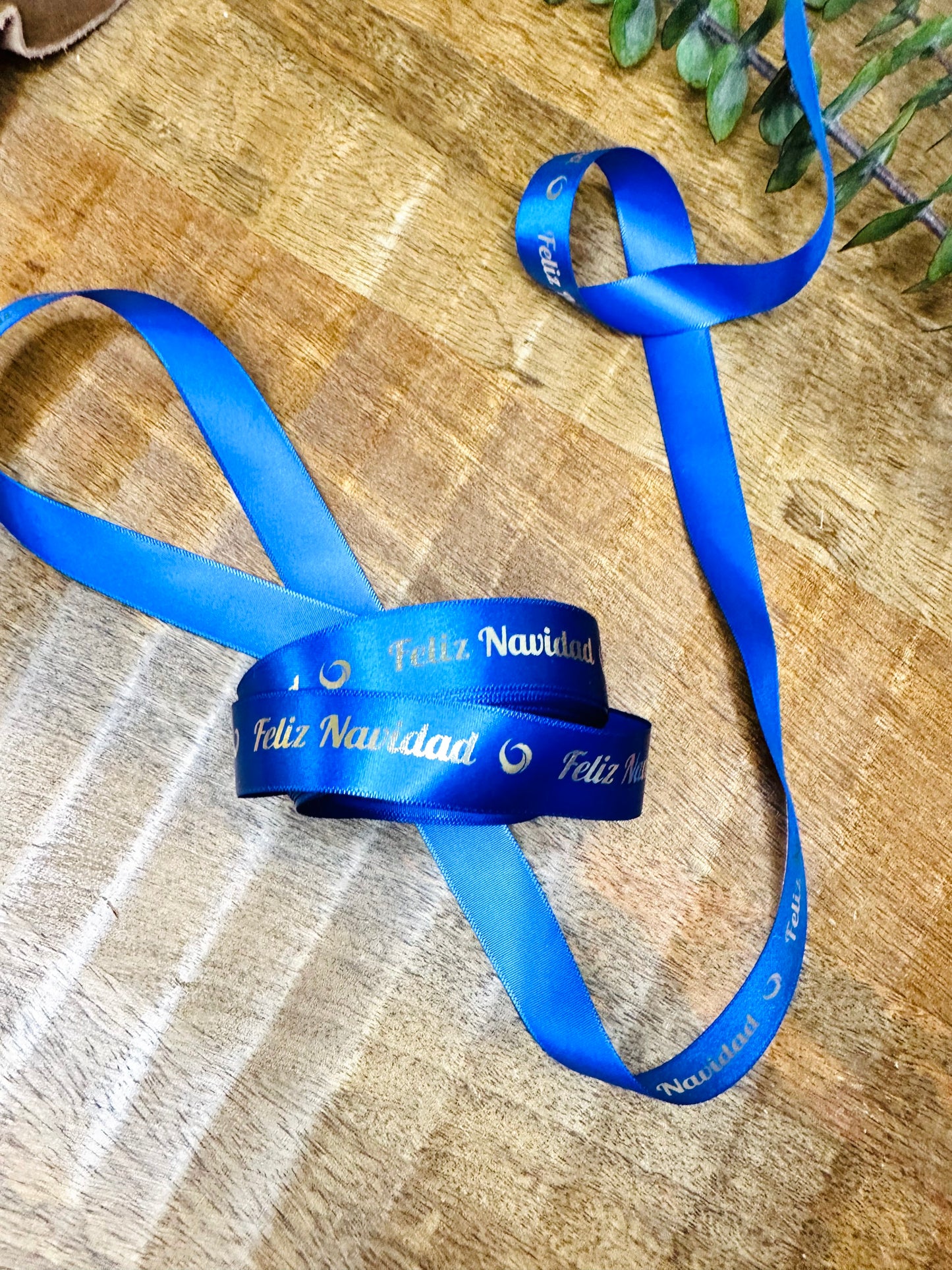 Custom Metallic Hot Print  Ribbon 3/8" - 7/8" - 1.5" inches