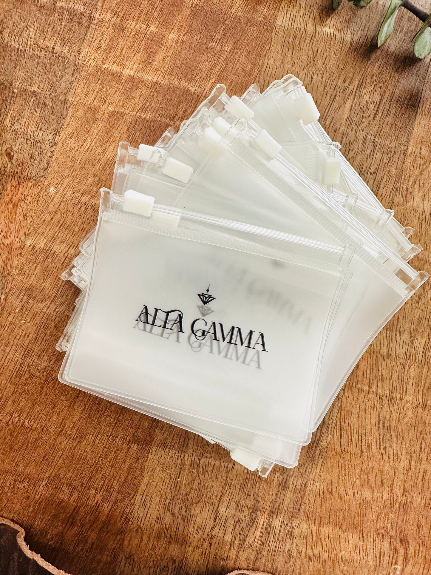 PROMO - MEDIUM - Custom 100 Zipper Bags (4.5x4.5") and 50 Ribbon Bags (4x4") -
