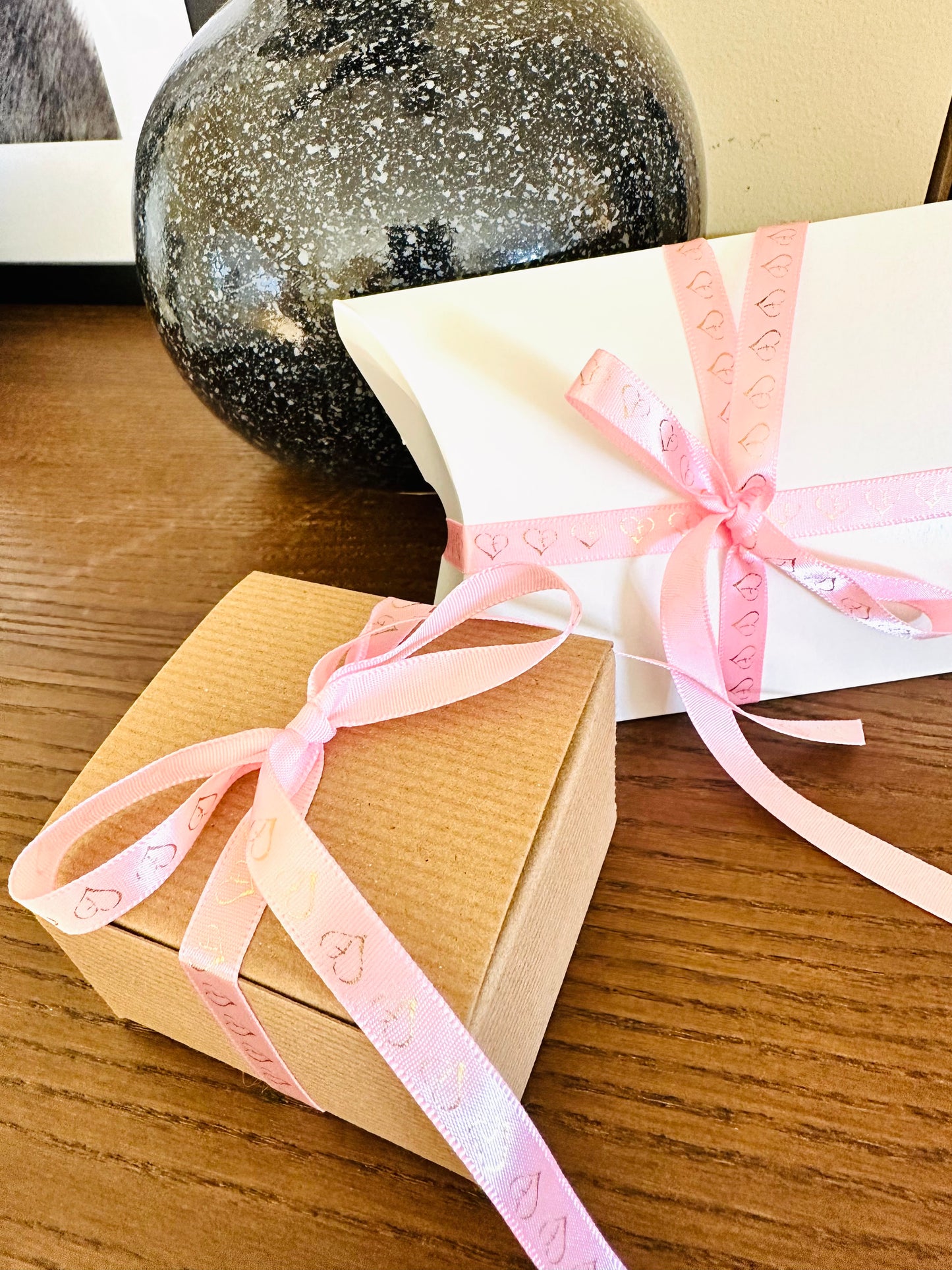 Custom Metallic Hot Print  Ribbon 3/8" - 7/8" - 1.5" inches