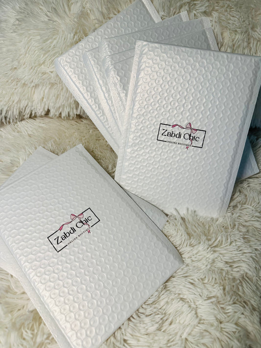 Bubble Mailers Custom Jewelry 6x9"