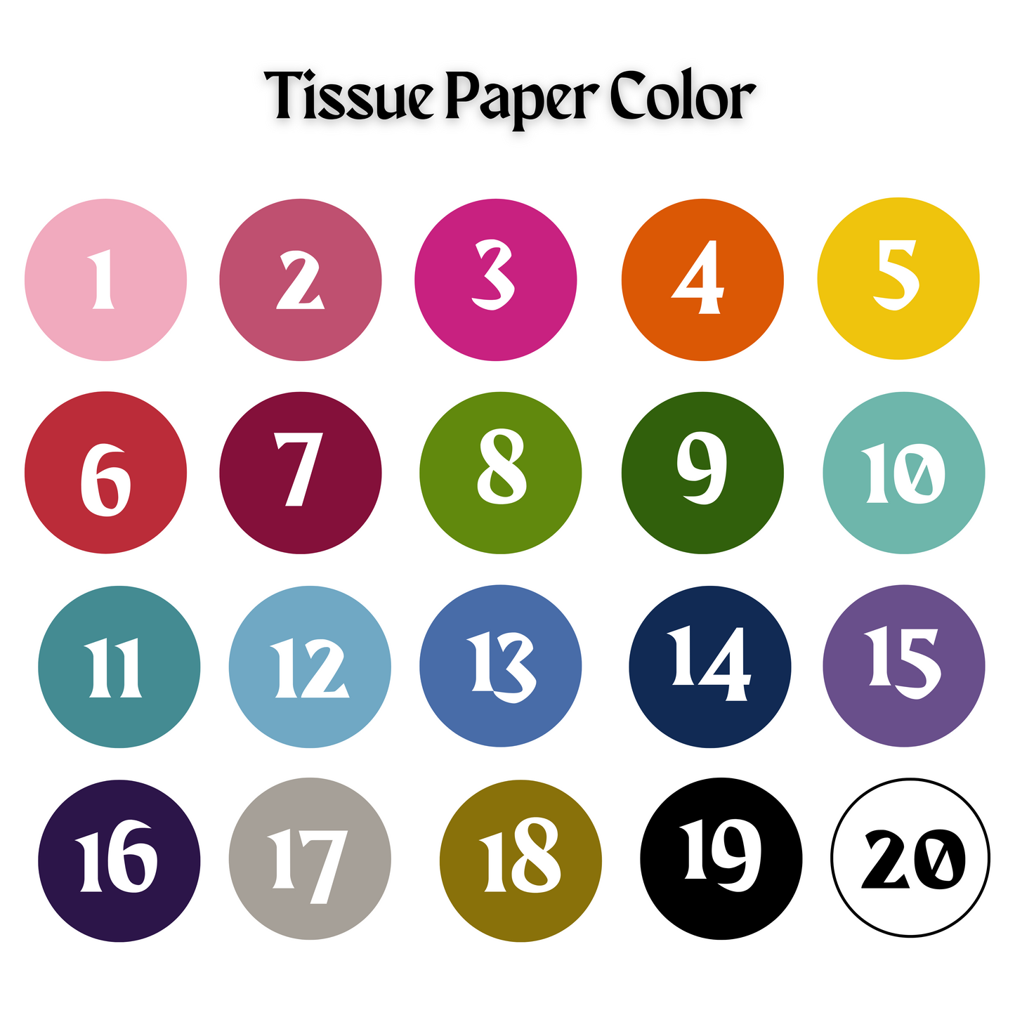 Custom Tissue Paper