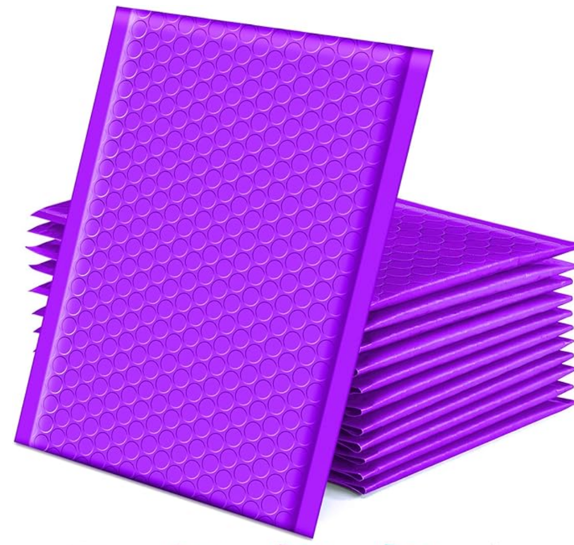 Bubble Mailers Custom Jewelry 6x9"