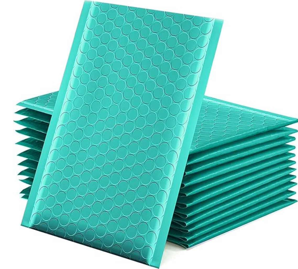 Bubble Mailers Custom Jewelry 6x9"