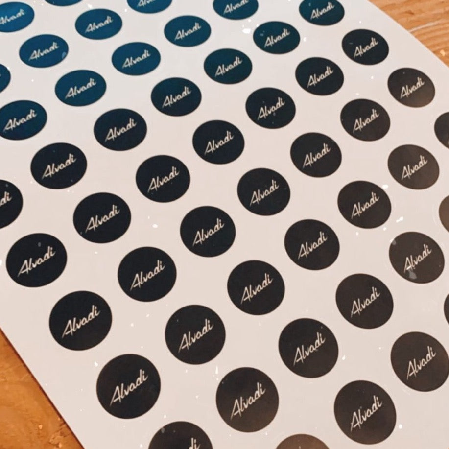 Glossy Custom Round Stickers