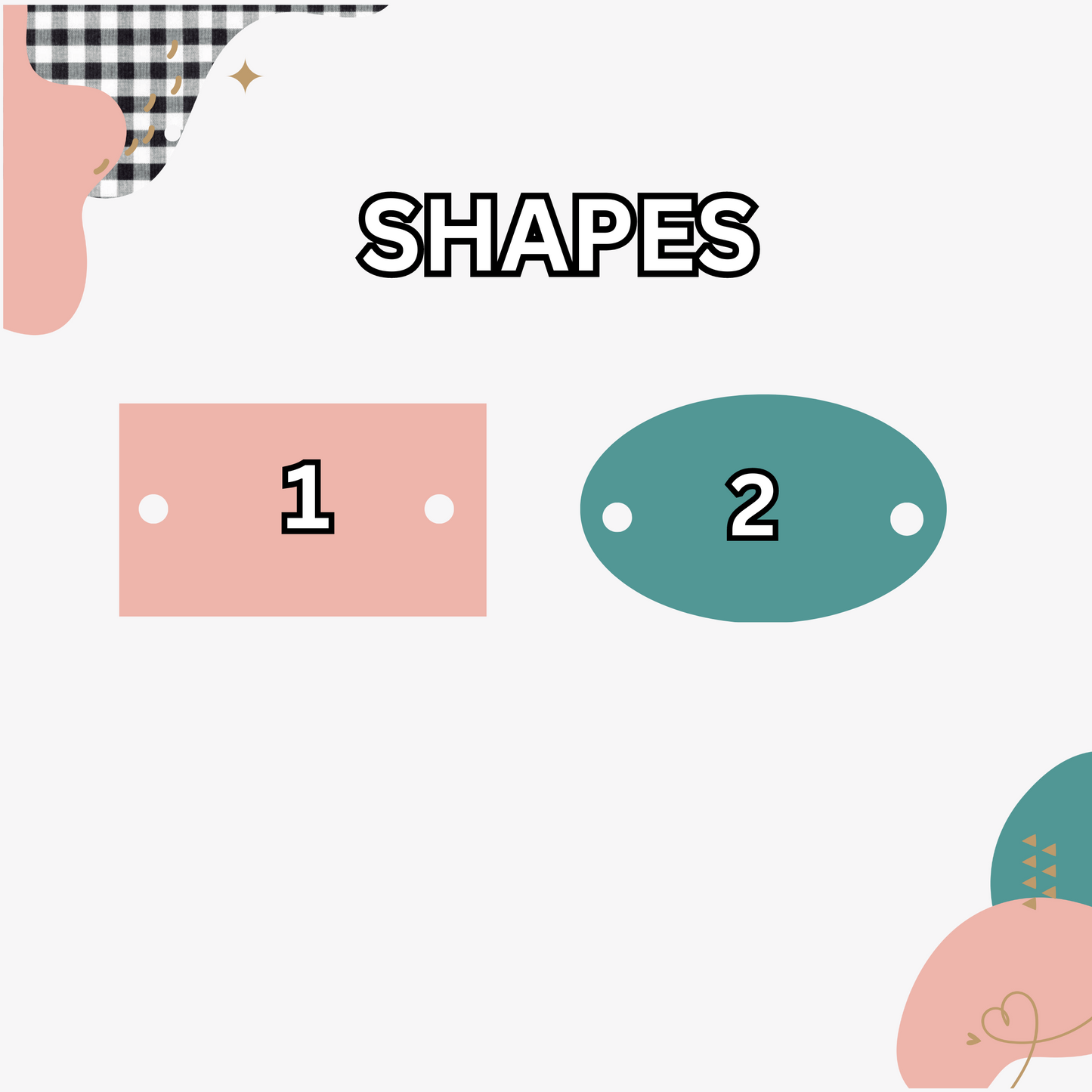 Custom Hats Acrylic Tags (100 Units Pack)