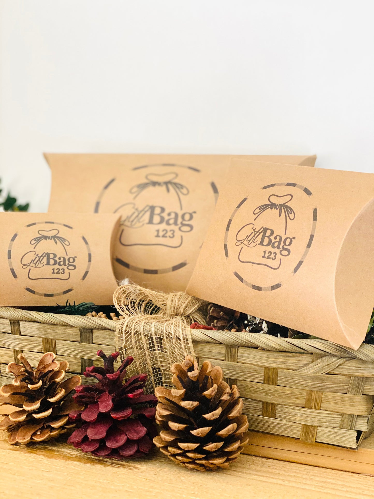 Custom Pillow Boxes - 40 Units