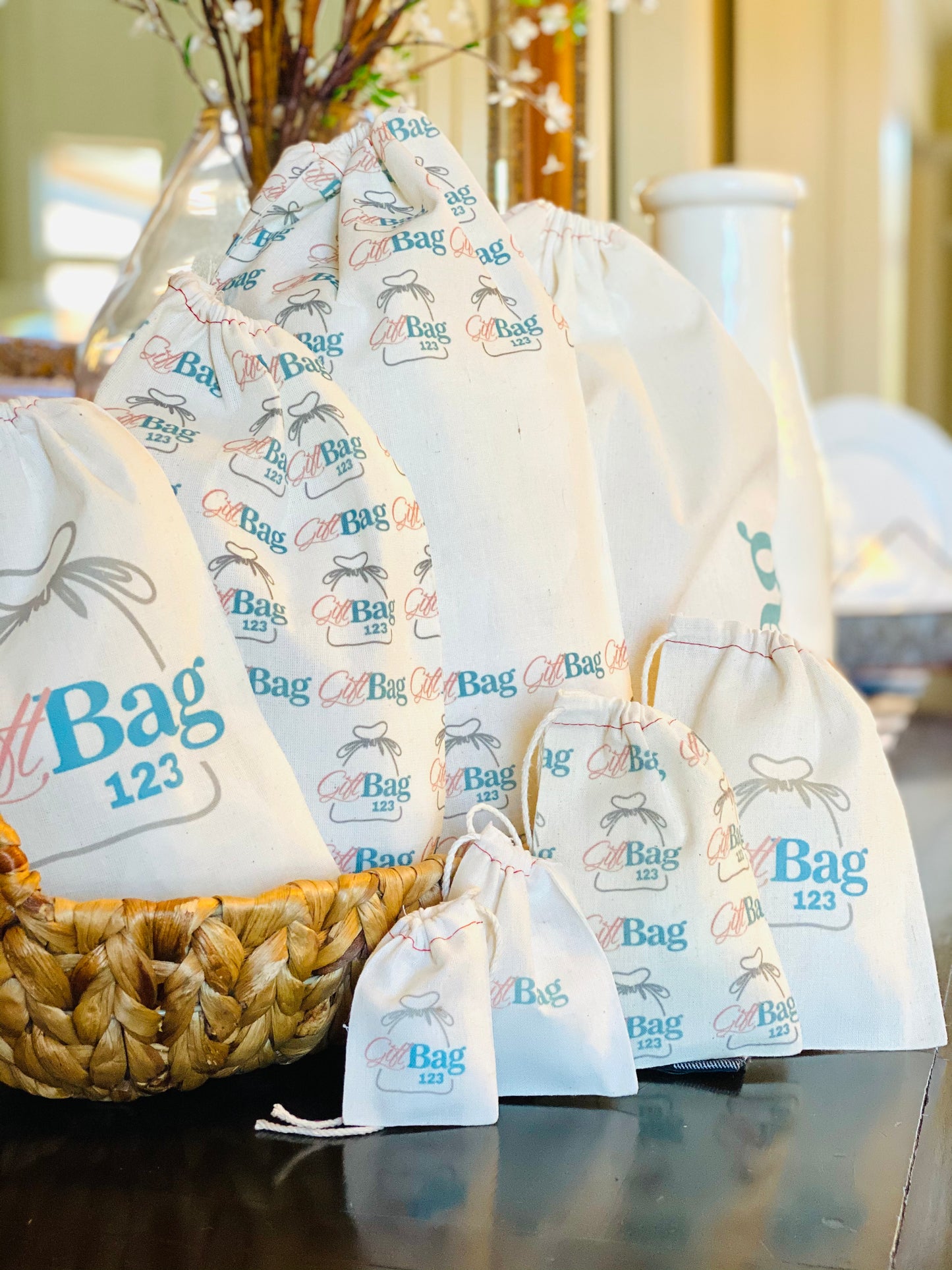 Custom Cloth Bags - Pack of 25/50 bags