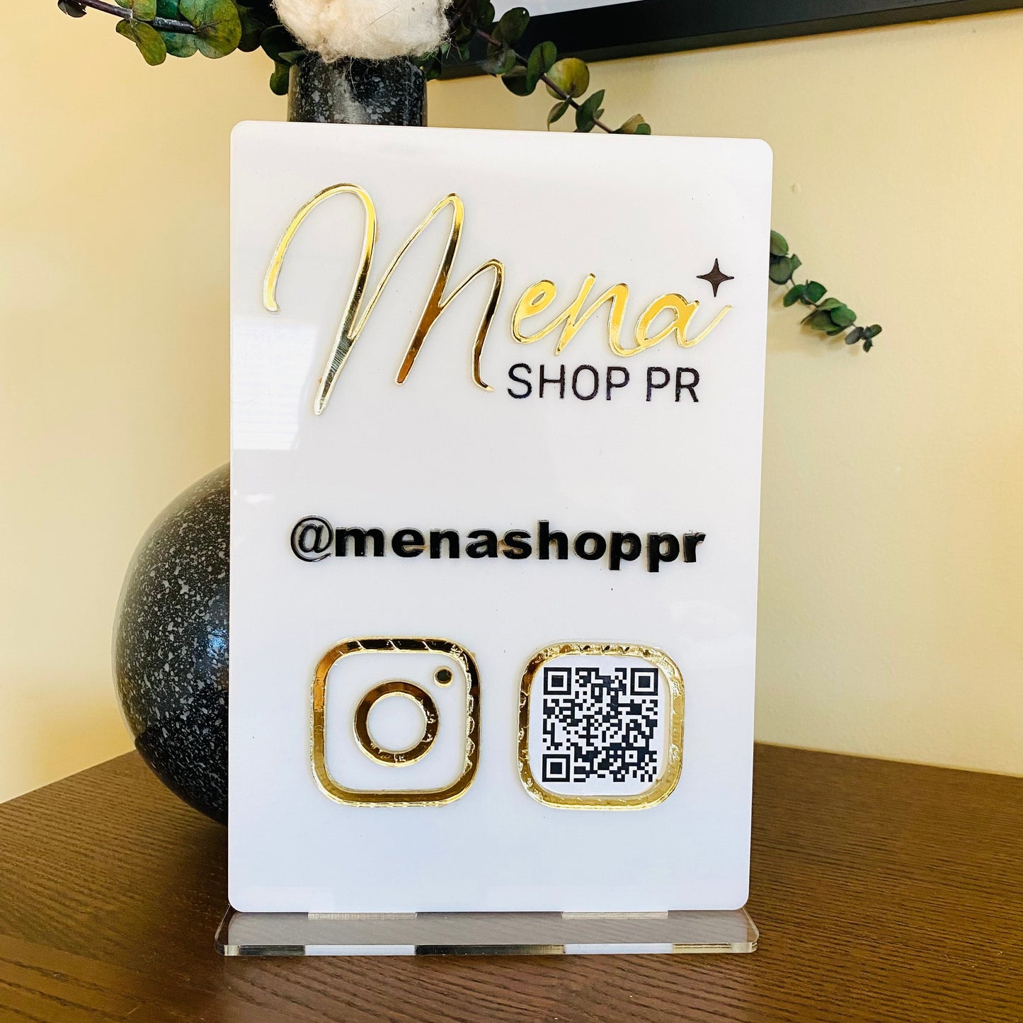 QR 2 Social Media Sign