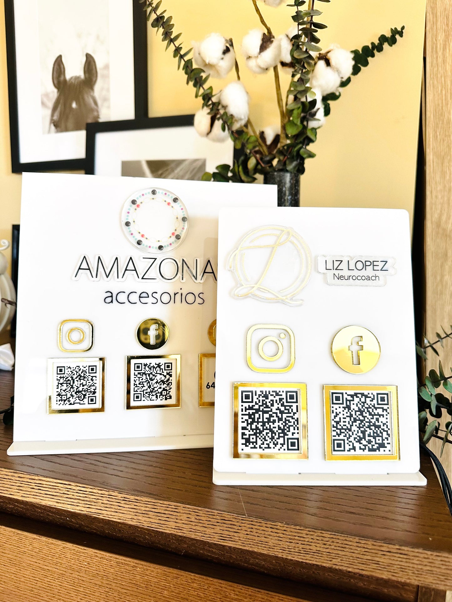 QR 1 Social Media Sign