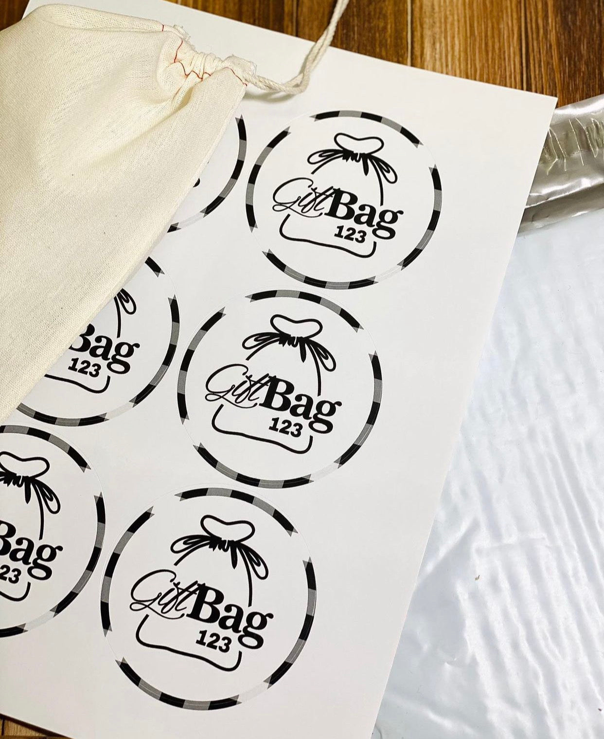 Glossy Custom Round Stickers