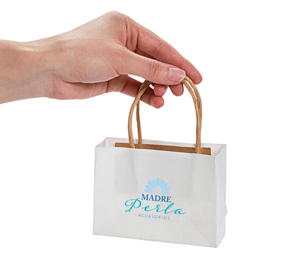 Mini Paper Bags Custom 96 units plus 96 Tissue Paper