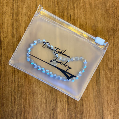 PROMO - MEDIUM - Custom 100 Zipper Bags (4.5x4.5") and  50 Ribbon Bags (4x4") -