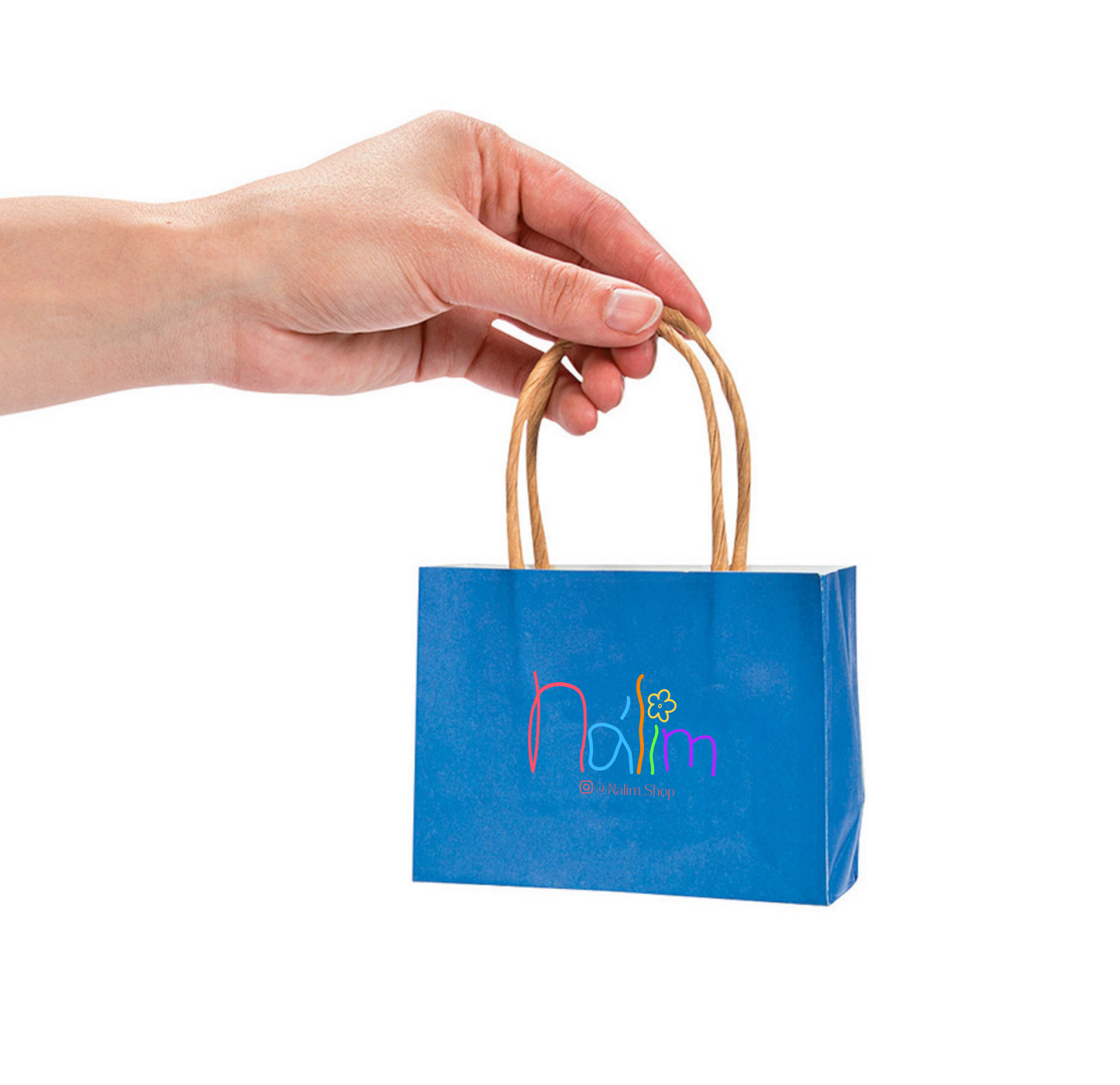 Mini Paper Bags Custom 96 units plus 96 Tissue Paper