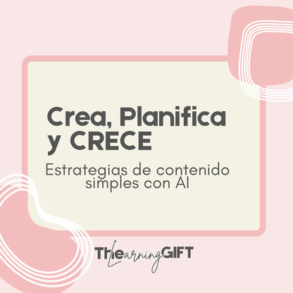 Curso Online: Creación, Planificación y Crecimiento con Estrategias Simples de Contenido Usando Inteligencia Artificial