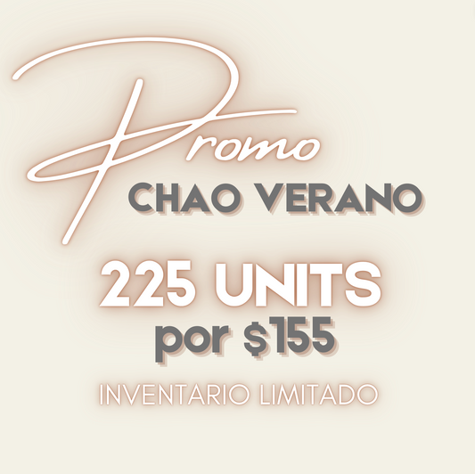 PROMO CHAO VERANO 2024 - 100 Zipper Bags/ 50  Ribbon Bags/ 25 Button Bags/ 25 Polish Cleaning Cloth/ 25 Mini Gift Boxes